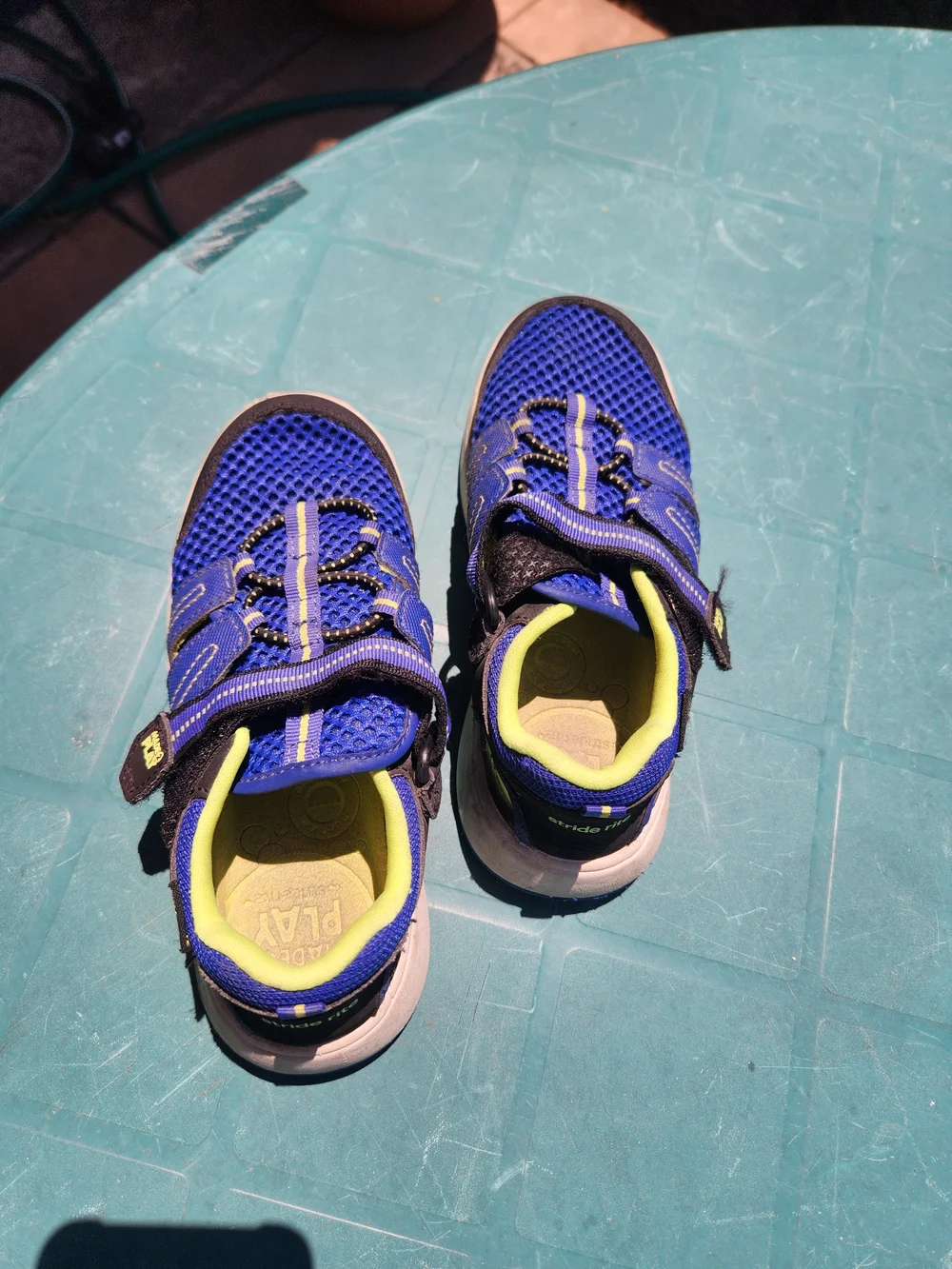 Made 2 Play Kids Blue Mesh Athletic Sandal Sneakers